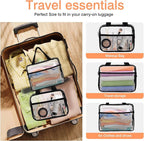 XEWEA 2PCS Large TSA Approved Clear Travel Toiletry Bags - Image 6