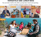 6 Can/5L Lunch Bag for Women Men Portable Lunch Box Small Cooler Bag Soft - Image 6