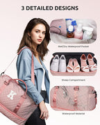 Birthday Gifts for 11 12 13 14 15 16 17 18 Year Old Girls Gifts-Initial Duffle - Image 6