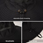 Sun Hats for Men Women Fishing Hat UPF 50+ Breathable Wide Brim Summer UV - Image 4