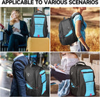 18.4 Inch Extra Large Backpack, Carry on Backpack, 55L Travel Laptop Backpack - Image 6