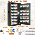 144 Keys Fireproof Cabinet Safe - Image 2