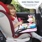 COOLBEBE Kids Travel Tray for Toddler Car Seat, Travel Tray for Airplane - Image 7