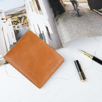 VISOUL Leather Mens Bifold RFID Blocking Wallet - Image 7