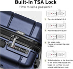 KYME Suitcases with Wheels Hardshell 26 Inch Luggage with TSA Lock Durable - Image 6