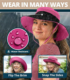 GearTOP Safari Sun Hat for Men and Sun Hats for Women UV Protection UPF 50+ - Image 6