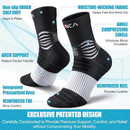 NEENCA Medical Compression Socks—2 Pairs, Ankle Socks - Image 2