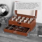 ROTHWELL 10-Slot Watch Box in Leather - Image 2