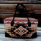 Southwestern Large Weekender Travel Bag Western Duffle Bag Boho Travel Bag - Image 2