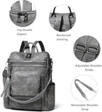 Shrrie Vegan Leather Laptop Backpack - Image 6
