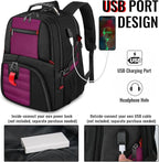 YOREPEK 18.4 Laptop Backpack, Large Backpacks Fit Most 18 Inch Laptop - Image 3