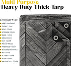 Core Tarps Extreme Heavy Duty 20 Mil Tarp Cover, Waterproof, UV Resistant - Image 5