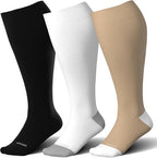 LEVSOX Wide Calf Compression Socks by Levsox