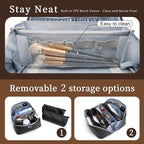 BOYATU Travel Makeup Bags for Women: 3 Pcs Large Make up Bags Set - Image 4