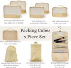 9 Set Packing Cubes - Image 2