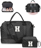 Gifts for Teen-Girls-Initial Duffle Bag by Vogewood