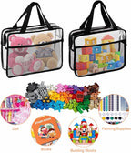 XEWEA 2PCS Large TSA Approved Clear Travel Toiletry Bags - Image 7