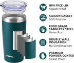 SUNWILL Travel Coffee Mug with Lid, 20 oz Tumbler Set of 2, Insulated Stainless - Image 2