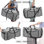 120L Duffle Bag for Travel, Large Foldable Waterproof Travel Duffel Bags - Image 6