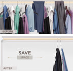 MORALVE Pants Hangers Space Saving - Image 3