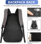LARIPOP Extra Large Backpack, 17.3 Inch Business Laptop backpack - Image 5