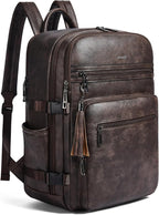 Shrrie Laptop Backpack for Women, Vegan Leather Backpack Work Computer by Shrrie