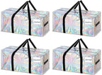 4 Pcs 24 Gallon Large Moving Bags by Clysee