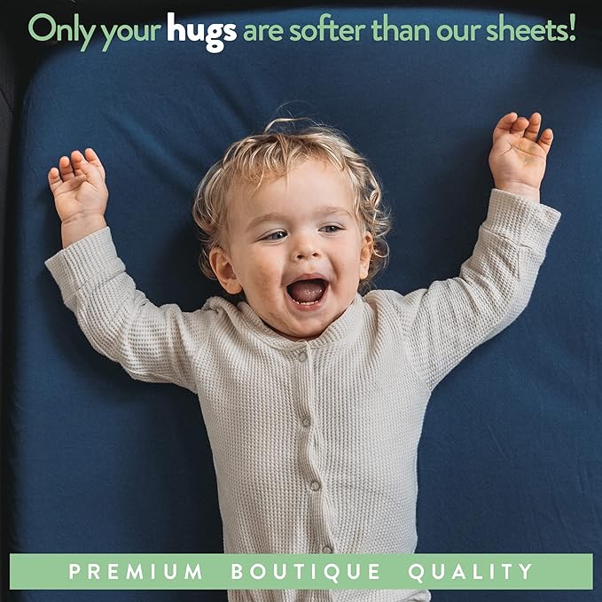 Travel Crib Fitted Sheets for Baby Bjorn, Guava Lotus Travel Crib and 24 x 42 - Image 5