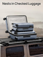 Carry on Luggage 22 X 14 X 9 Airline Approved, 20 Inch Luggage - Image 8