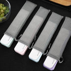 DEVICO Travel Utensils With Case, 18/8 Stainless Steel Camping Utensils - Image 7