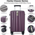 Hanke Luggage Sets 3 piece Carry On Luggage - Image 3