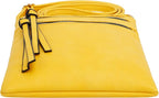 DELUXITY | Crossbody Purse Bag | Functional Multi Pocket Double Zipper Purse | - Image 4