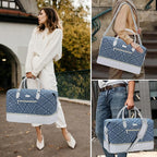 Weekender Bag for Women, Travel Duffel Bag Carry On Overnight Bag - Image 6