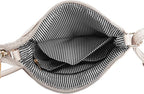 DELUXITY | Crossbody Purse Bag | Functional Multi Pocket Double Zipper Purse | - Image 5