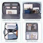Travel Backpack, Carry on Flight Approved Backpack - Image 7