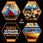 Better Blue Poly Tarp 8' x 15'- Multipurpose Protective Cover - Image 7