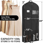 Simple Houseware 60-Inch Travel Garment Bag - Image 2