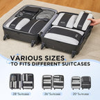 8 Set Compression Packing Cubes - Image 7