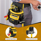 Tool Belt, Magnetic Tool Pouch, 14-Pockets Tool Belts - Image 4