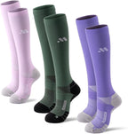 Compression Socks for Women and Men, Knee High 15-20mmHg Graduated Circulation by musesox