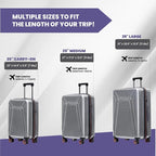 Spyder Traverse 20 Inch Carry On Expandable Hardside Upright Suitcase - Image 7