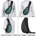 G4Free Sling Bag for Men Women, Small Crossbody Backpack Lightweight Chest - Image 3
