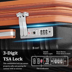 4-Piece Expandable Hardshell Luggage Set - Image 8