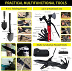 Survival Kit, Gifts for Men Outdoor Adventure Camping Hiking Hunting - Image 3