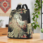 Jursccu Glitter Embroidery Women Backpack Purse, Fashion Canvas Travel - Image 2