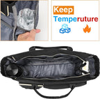 Laptop Tote Bag, Middle Size Computer Messenger Teacher Bag - Image 4