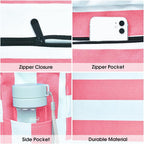 Becokan Beach Bag Large Beach Tote Bag - Image 2