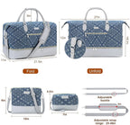 Weekender Bag for Women, Travel Duffel Bag Carry On Overnight Bag - Image 7