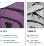 Large Garment Bag for Travel, Bukere Convertible Suit Travel Garment Duffel Bag - Image 4