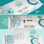 1 Pack Surface Wipes with Bleach, All-Purpose Cleaner - Image 4